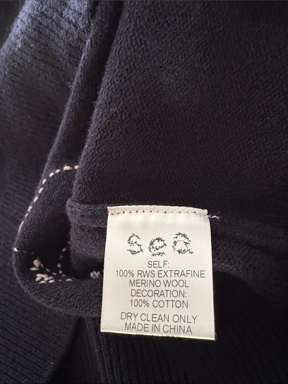 SEA NY Demi French Workwear Knit Cardigan - Picture 5 of 5